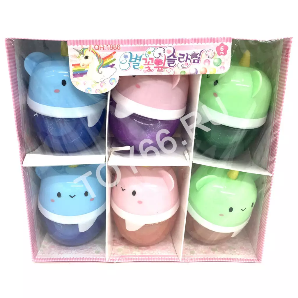 Лизуны мышки 6 шт в блоке 2153-45