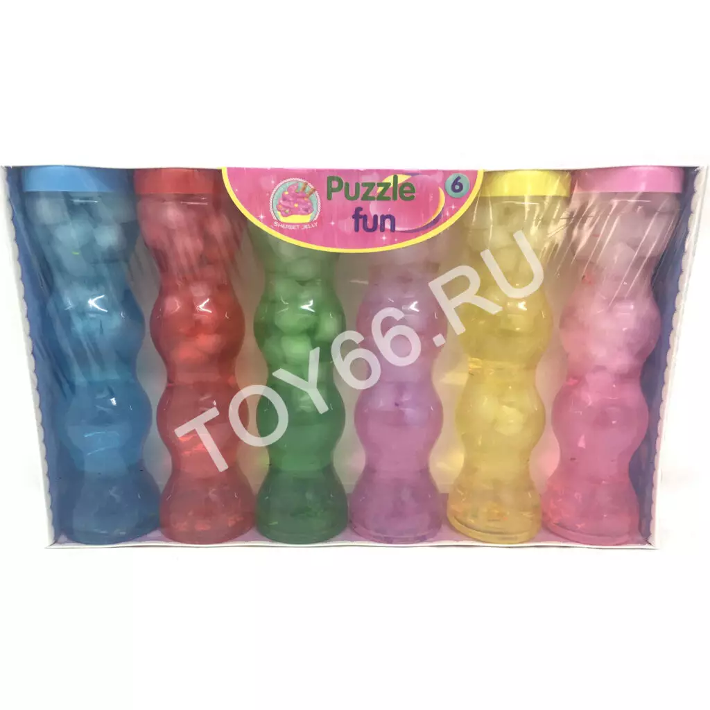 Лизун в колбах 6 шт. в блоке 2153-8