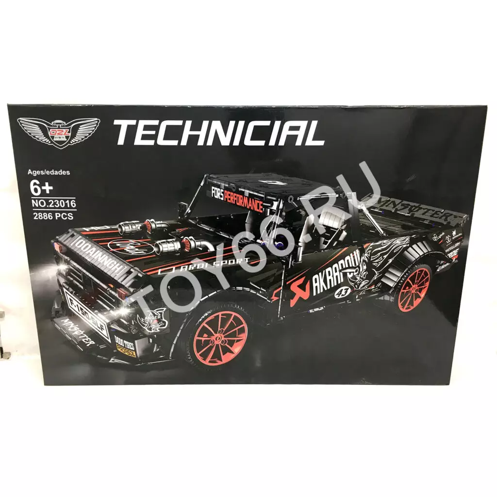 Конструктор Автомобиль 2886 дет. 23016