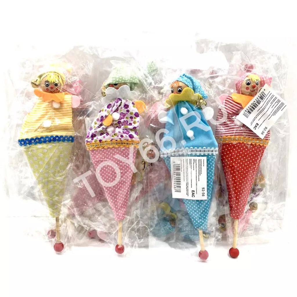 Куклы на палочках для кукол. театр 12 шт. в уп. 2592-56-92-56