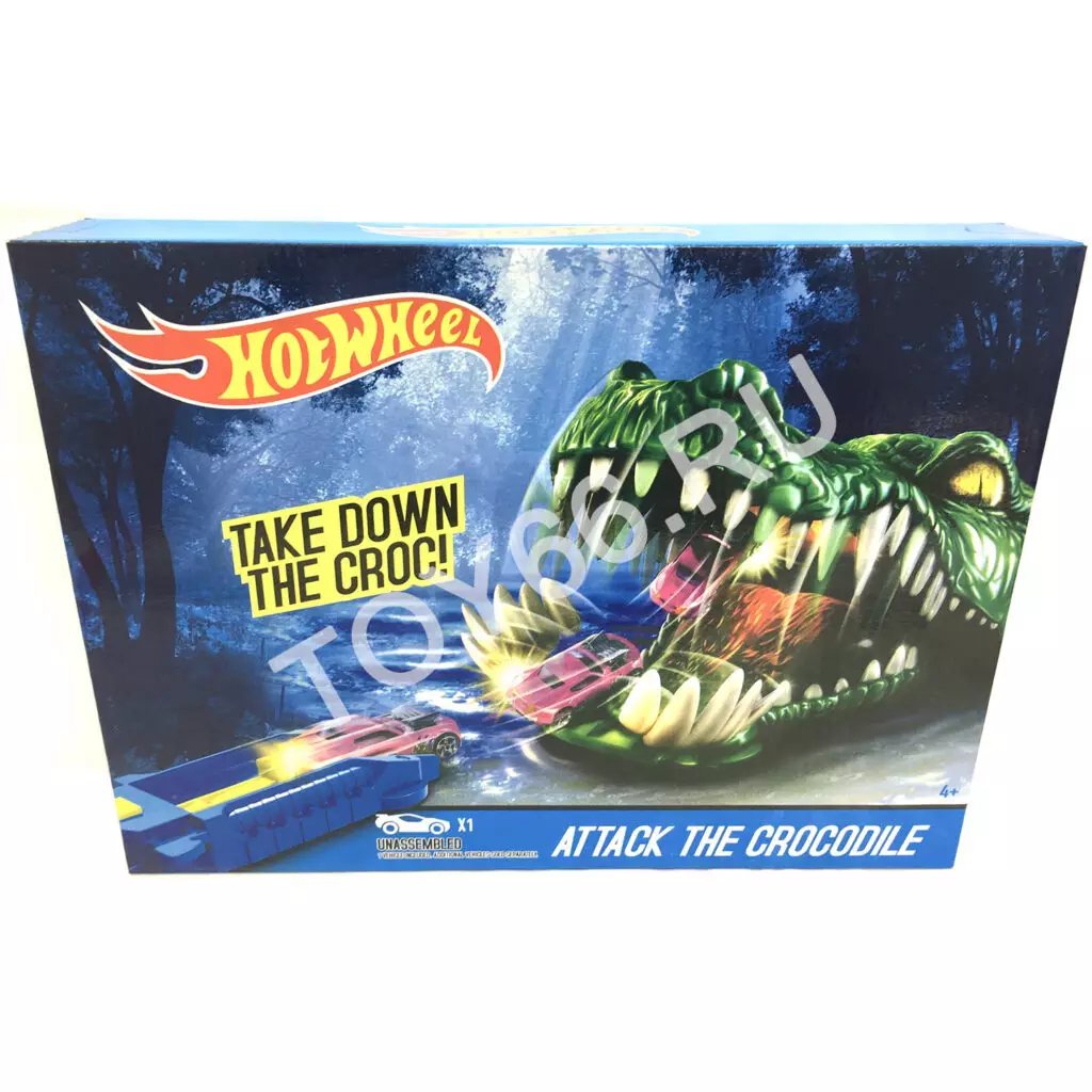 Автотрек хот вилс Крокодил 2701-2698