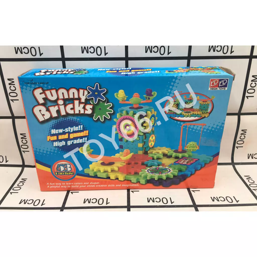 Конструктор Блоки шестеренки 2808