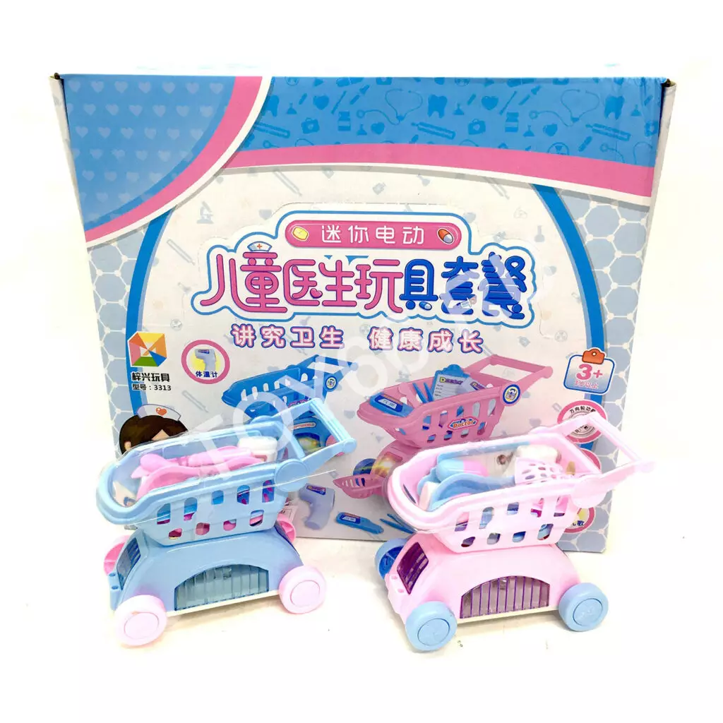 Тележка с аксессуарами 8 шт в блоке 3313