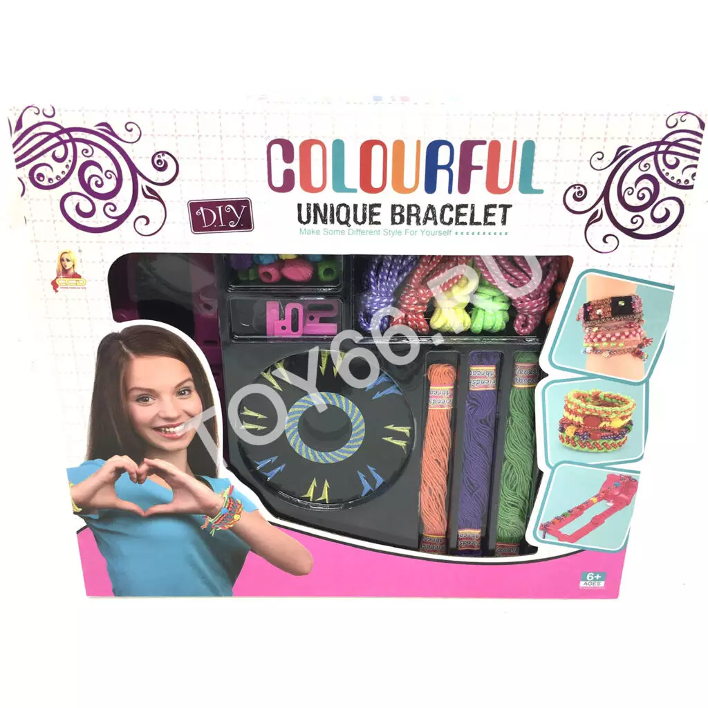 Набор для плетения браслетов 338-1004