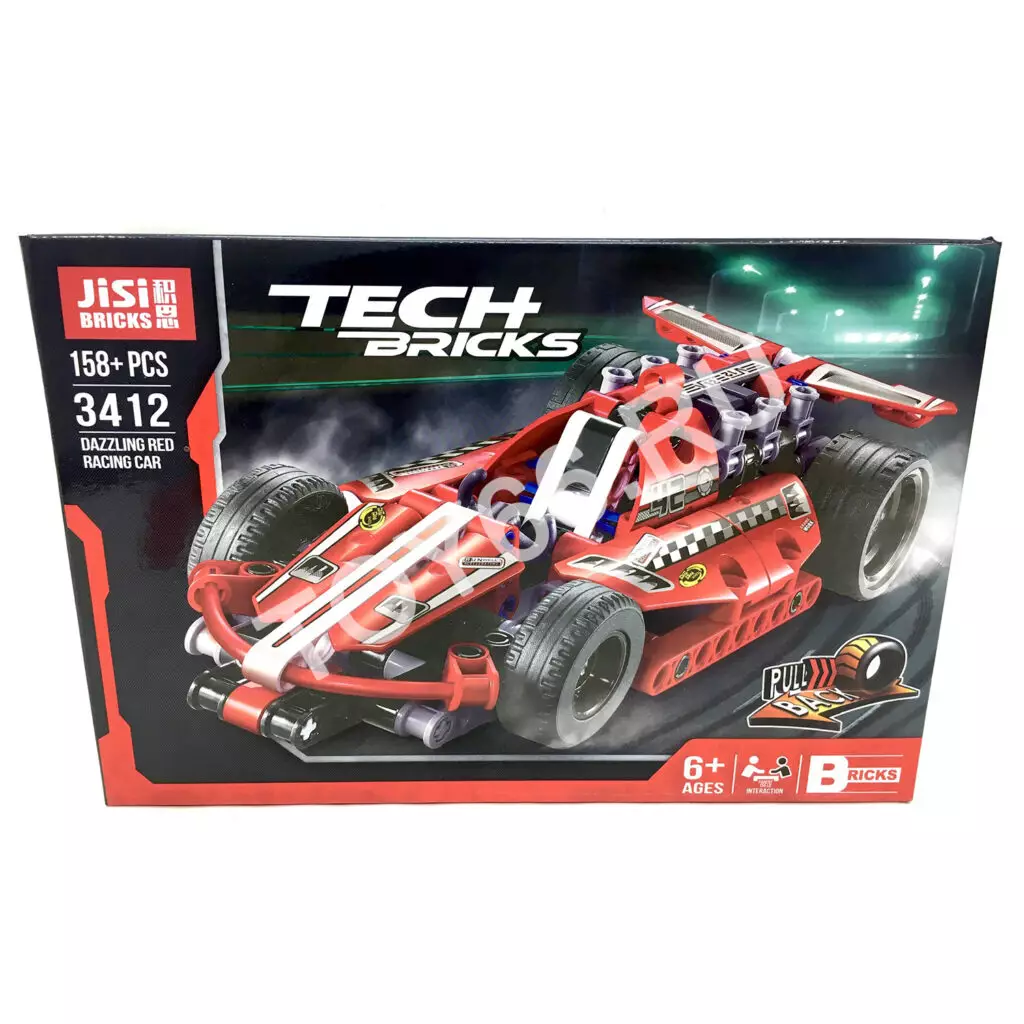 Конструктор Гоночная машина 158 дет. 3412