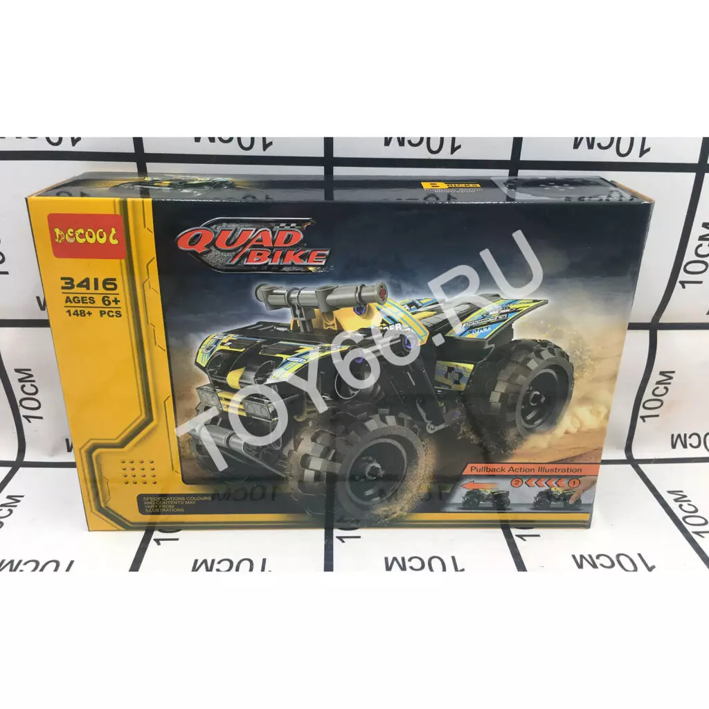 Конструктор Автомобиль 148 дет. 3416