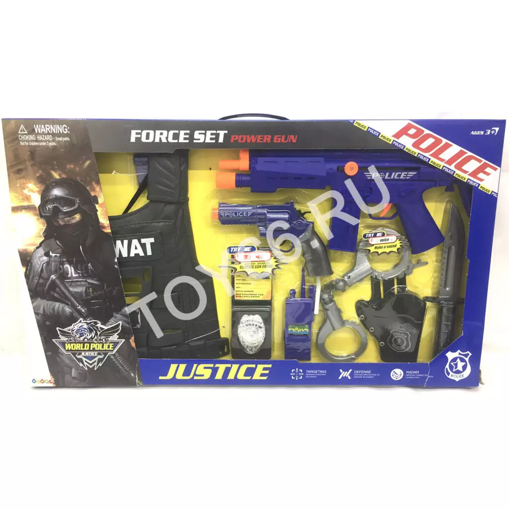 Игровой набор полицейского 34270