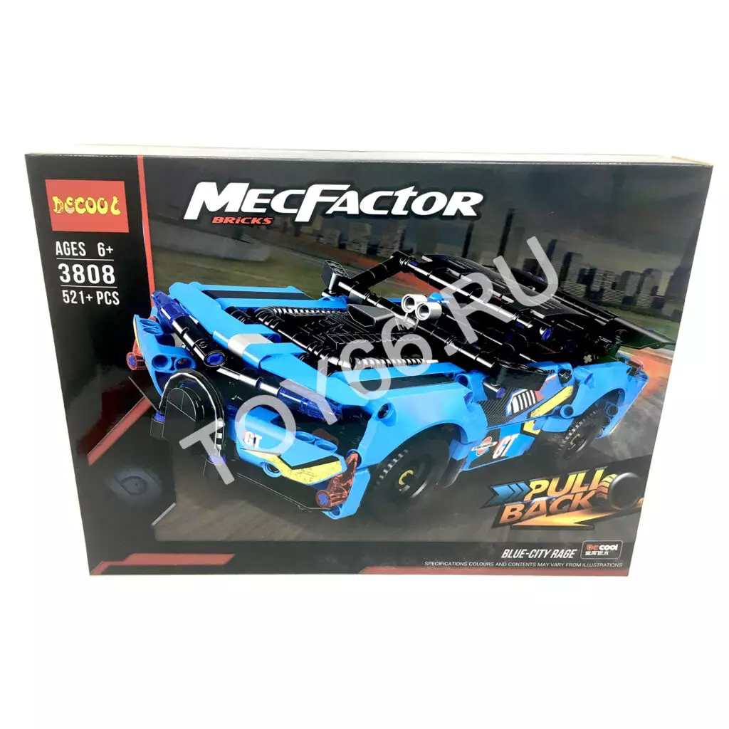 Конструктор Автомобиль 521 дет. 3808