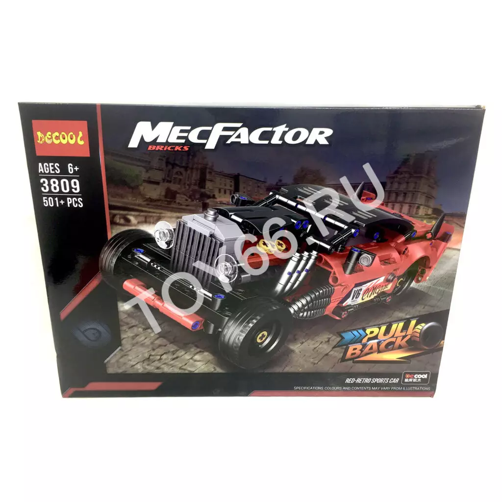 Констуктор Автомобиль 501 дет. 3809