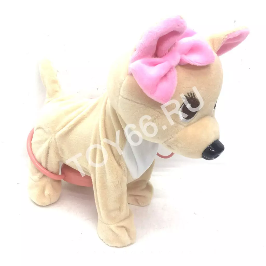 Собачка на поводке (ходит, лает) 4561