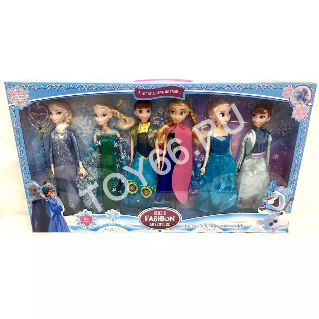 Кукла Холод, набор 6 героев 505S