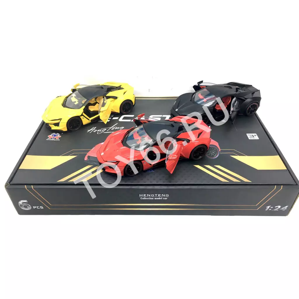 Модельки машин 6 шт. в блоке 53522-19A