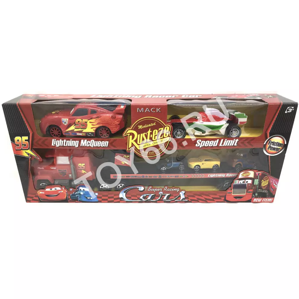 Автовоз с машинками Тачки 555-15