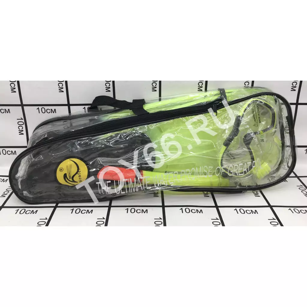 Набор для подводного плавания Ласты, маска, трубка 5835-3M