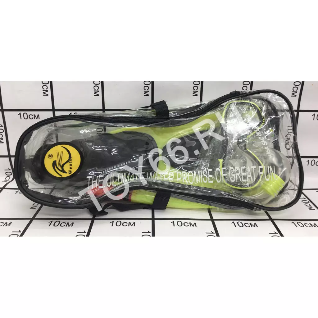 Набор для подводного плавания Ласты, маска, трубка размер S(38-40) 5840-3S