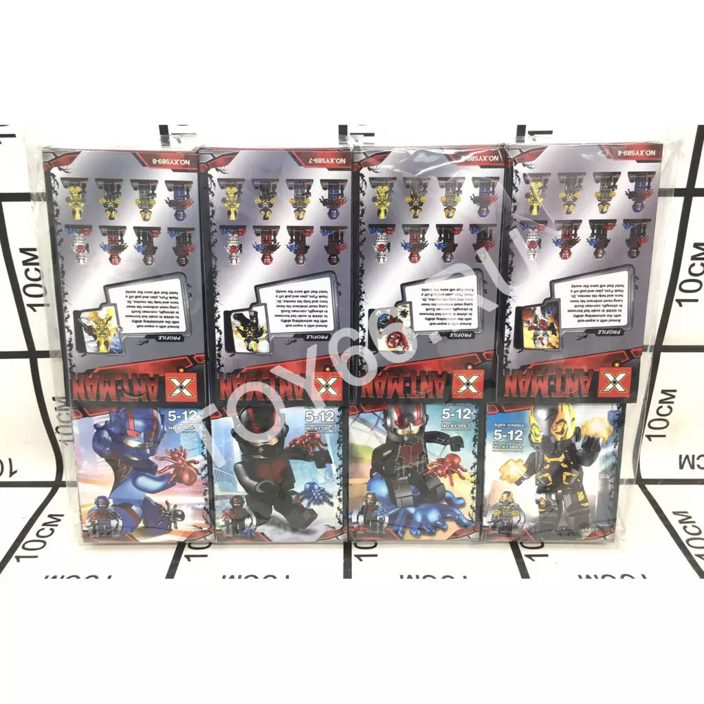 Конструктор герои 8 шт в уп. 589