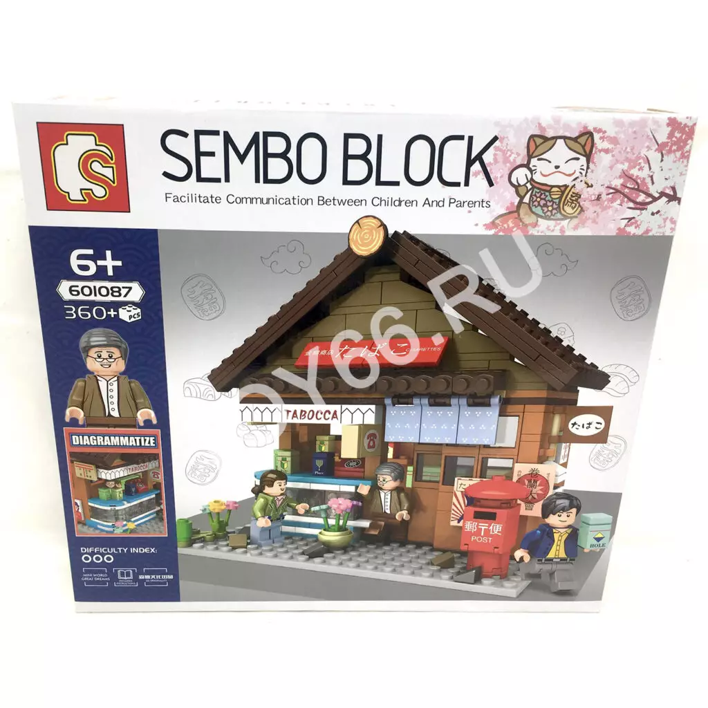 Конструктор Домик 360 дет. 601087