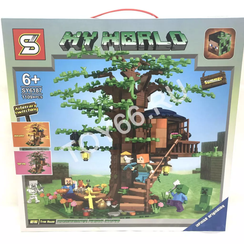 Конструктор Мой Мир 1109 дет 6187