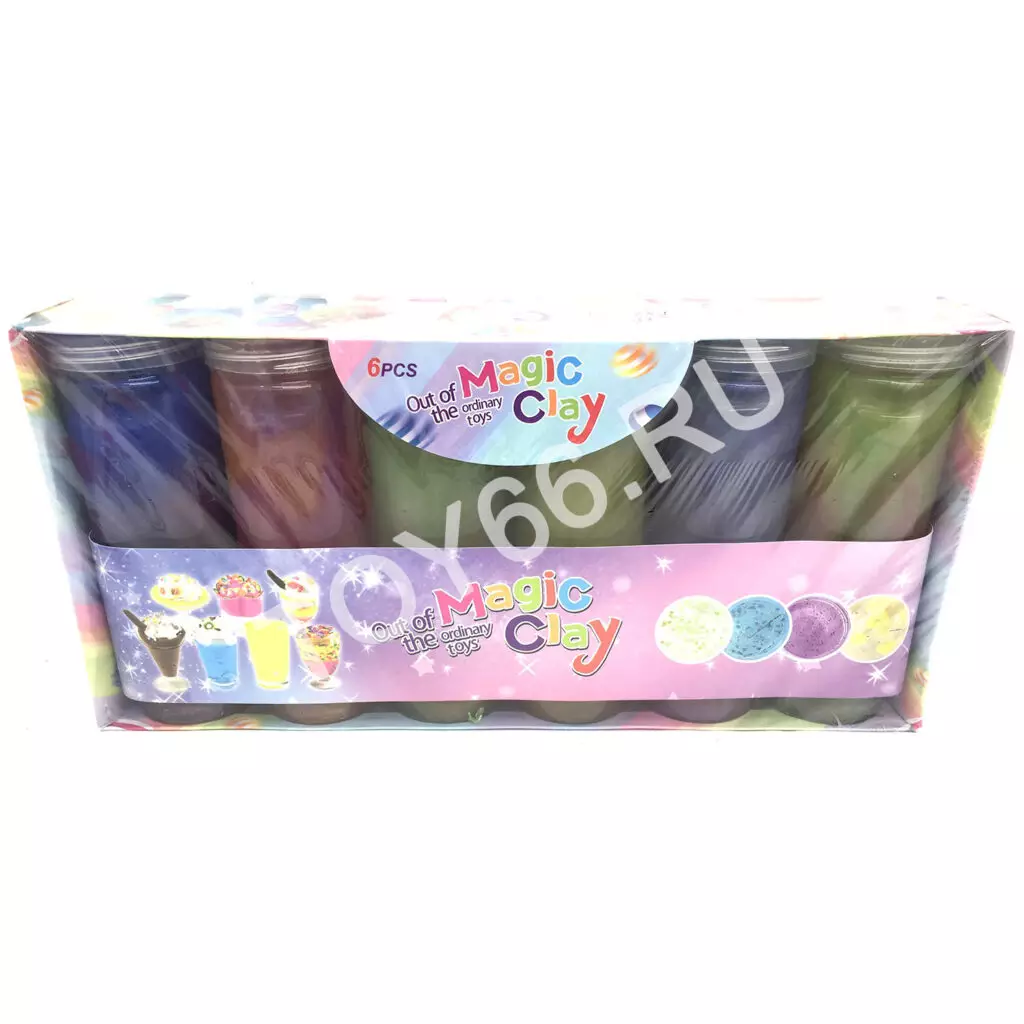 Лизун в колбе 6 шт. в блоке 6345-61