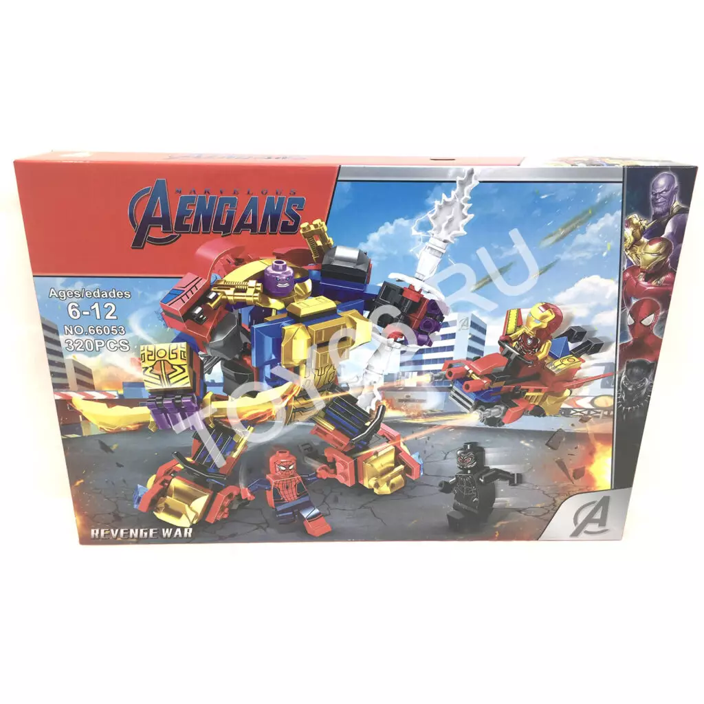 Конструктор Супергерои 320 дет. 66053