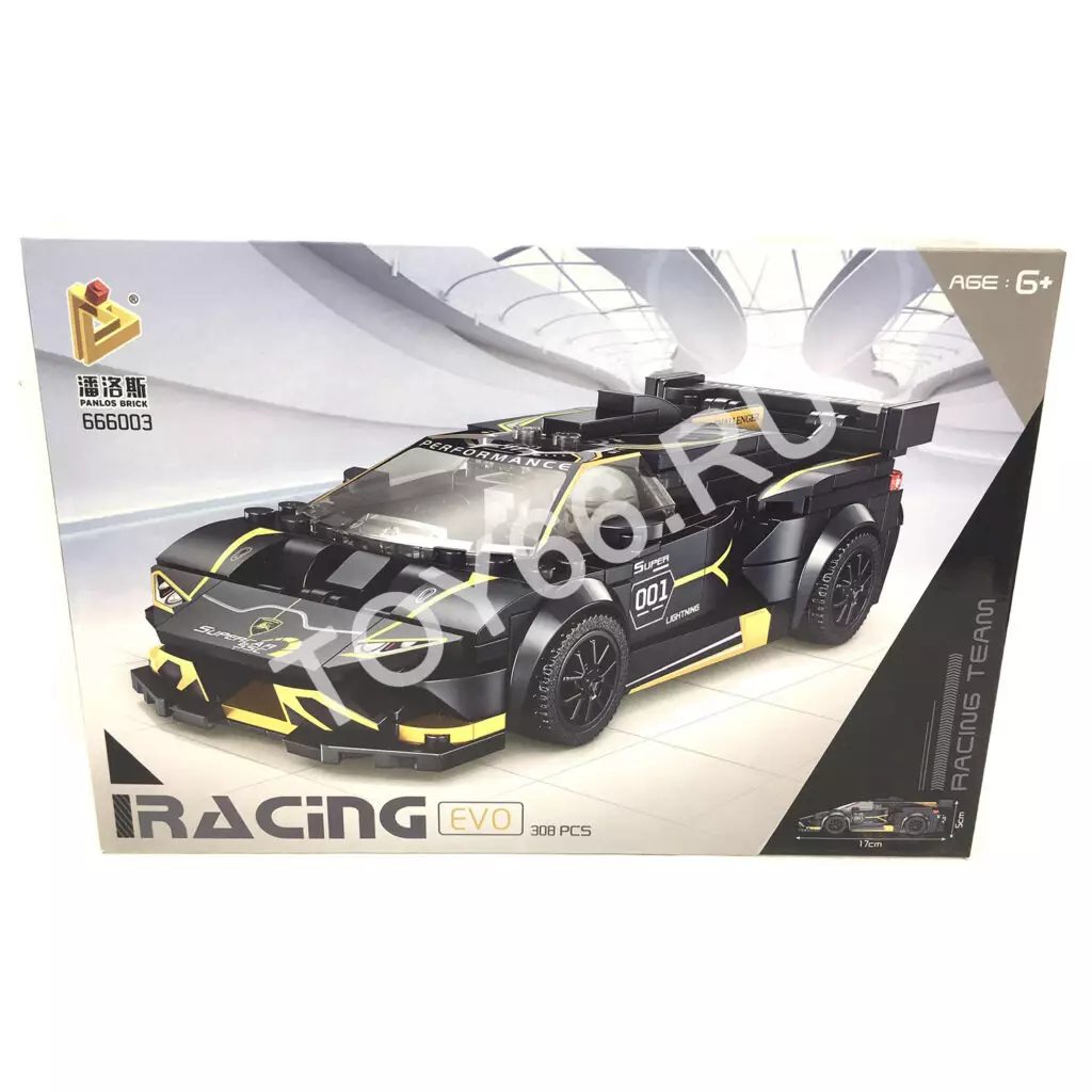 Конструктор Автомобиль 309 дет. 666003