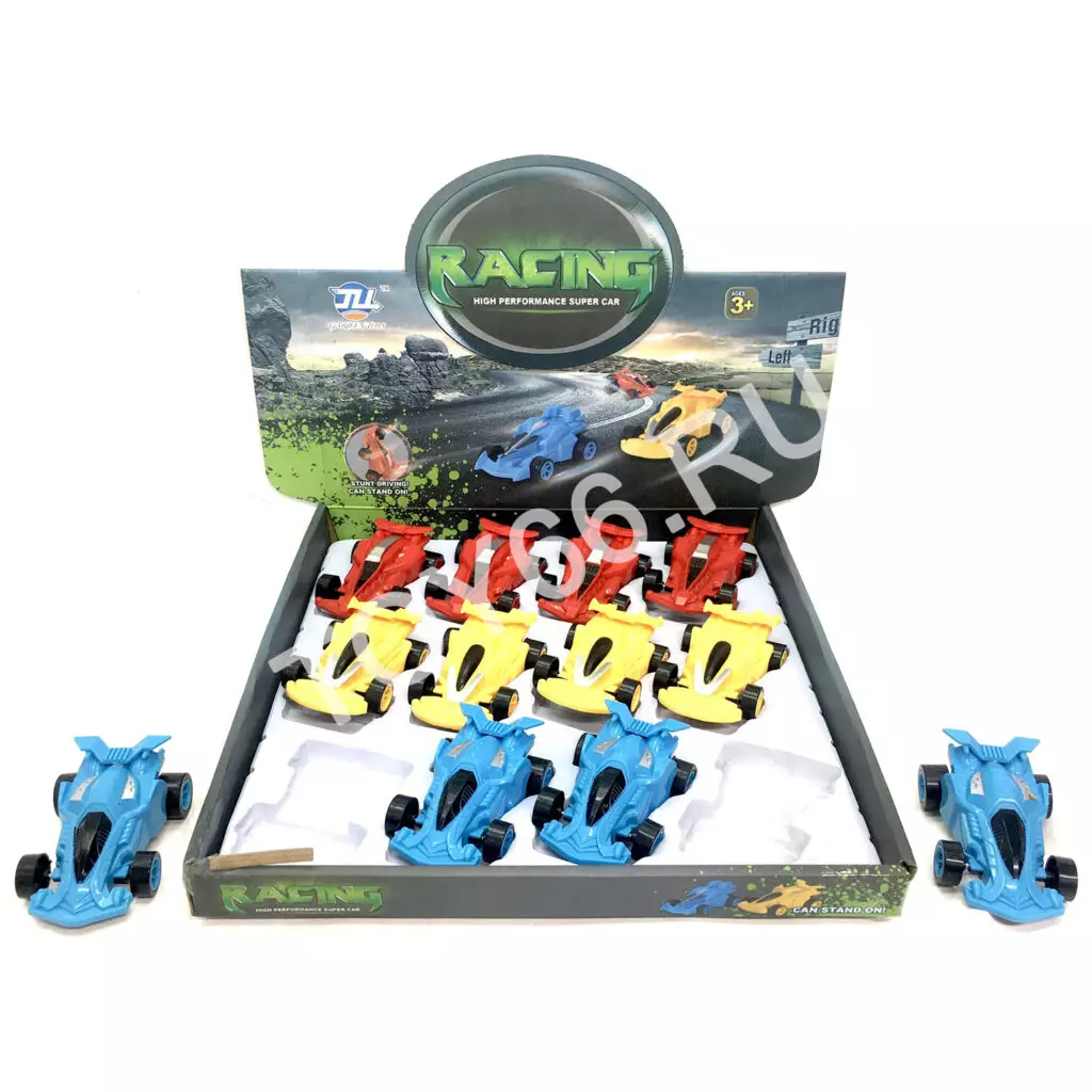 Машинки 12 шт. в блкое 6699C