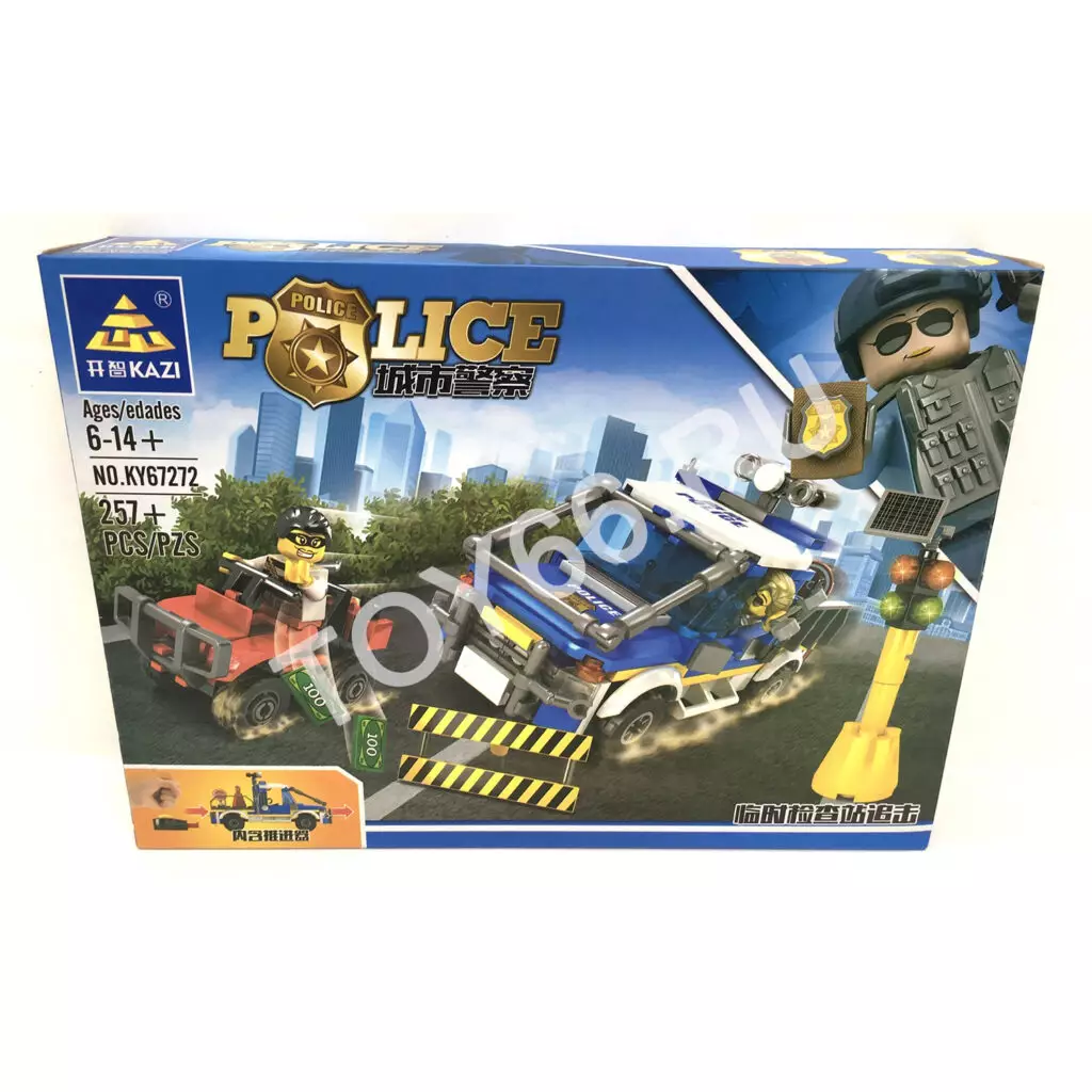 Конструктор Полиция 257 дет. 67272 Конструктор Полиция 257 дет. 67272