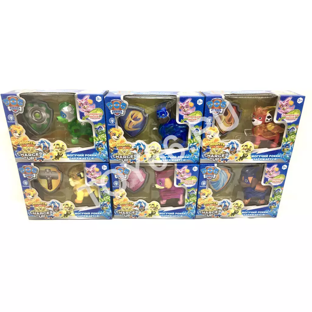 Собачки Могучие со значком 7135