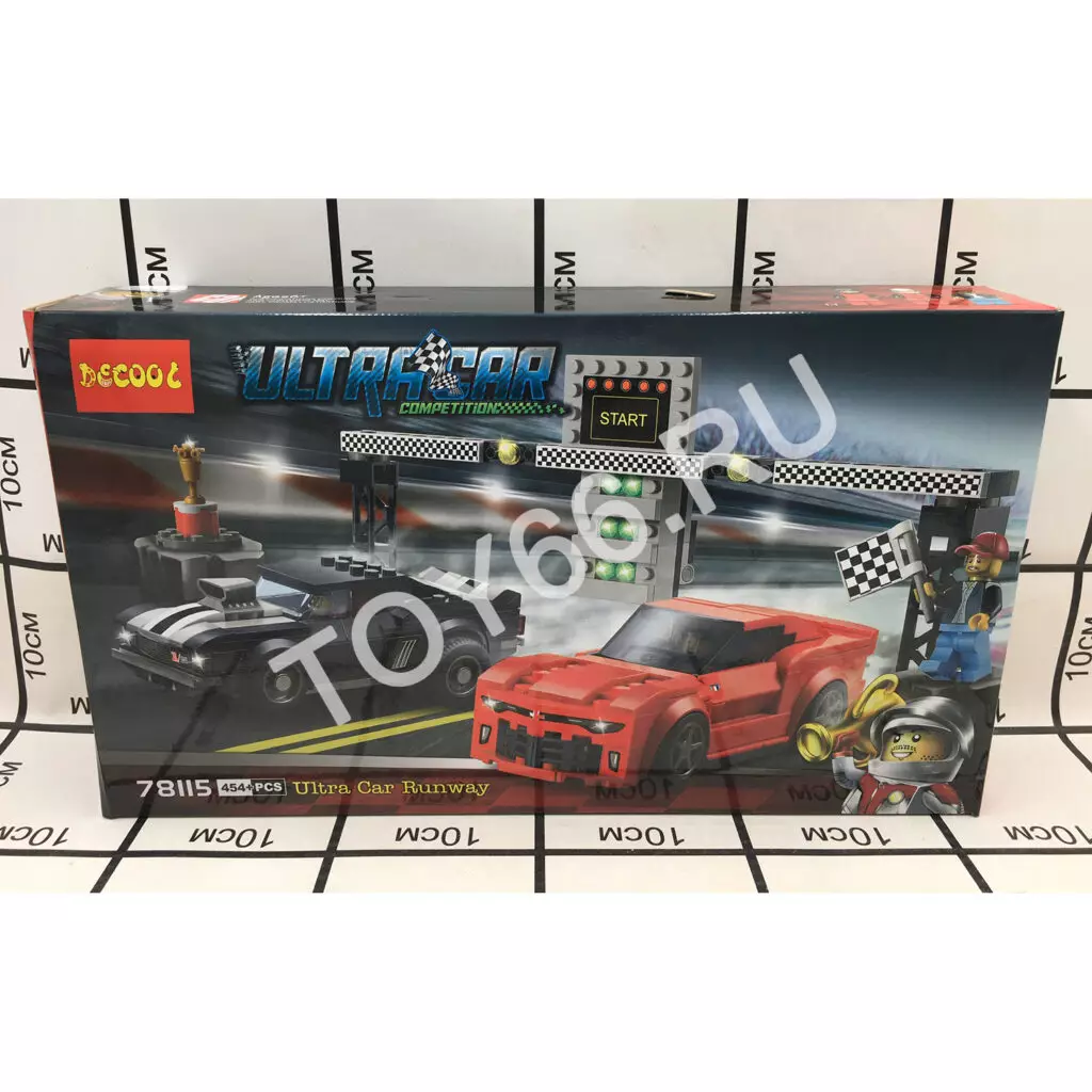 Конструктор Гонки 454 дет. 78115