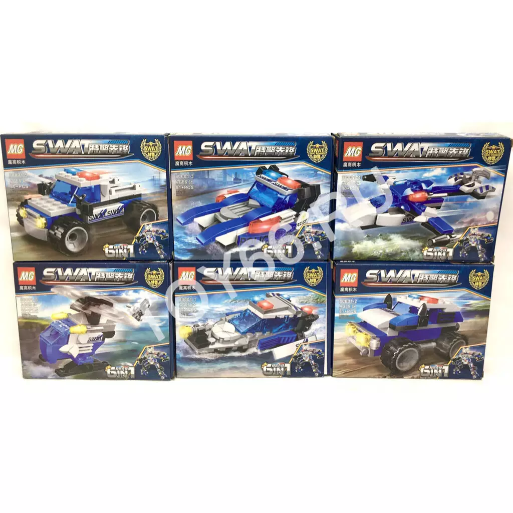 Конструктор Полиция 80001