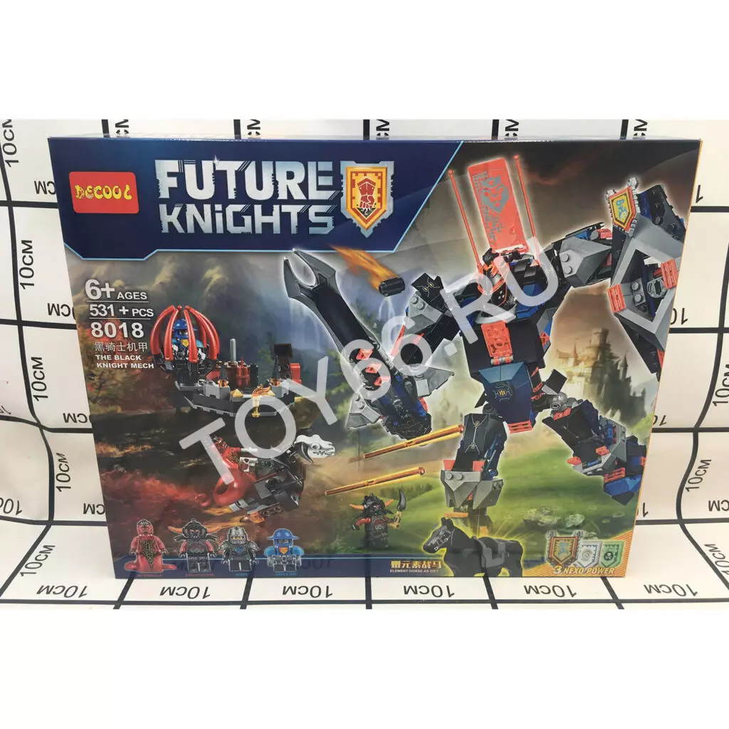 Конструктор Нексо 531 дет. 8018