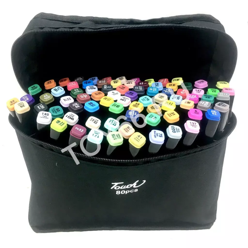 Фломастеры в чехле 80S