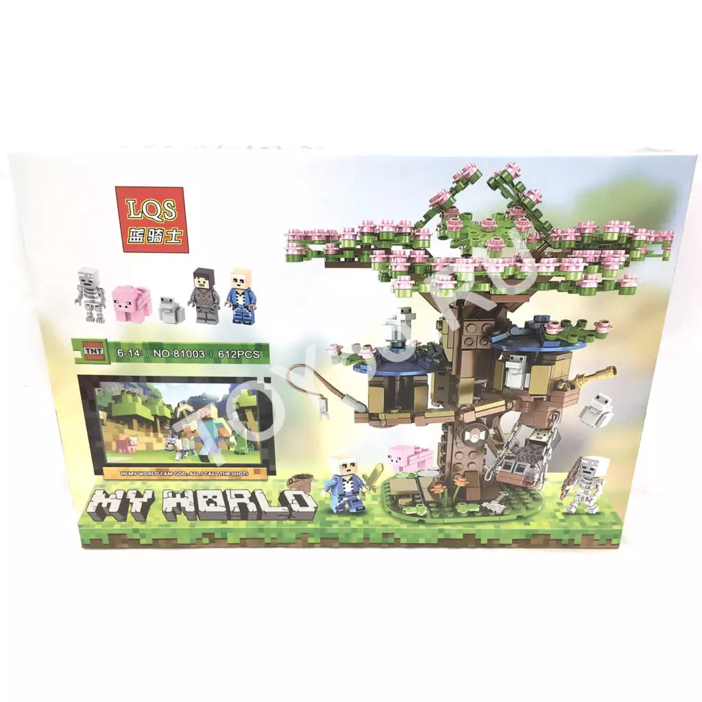 Конструктор Герои из кубиков 612 дет. 81003