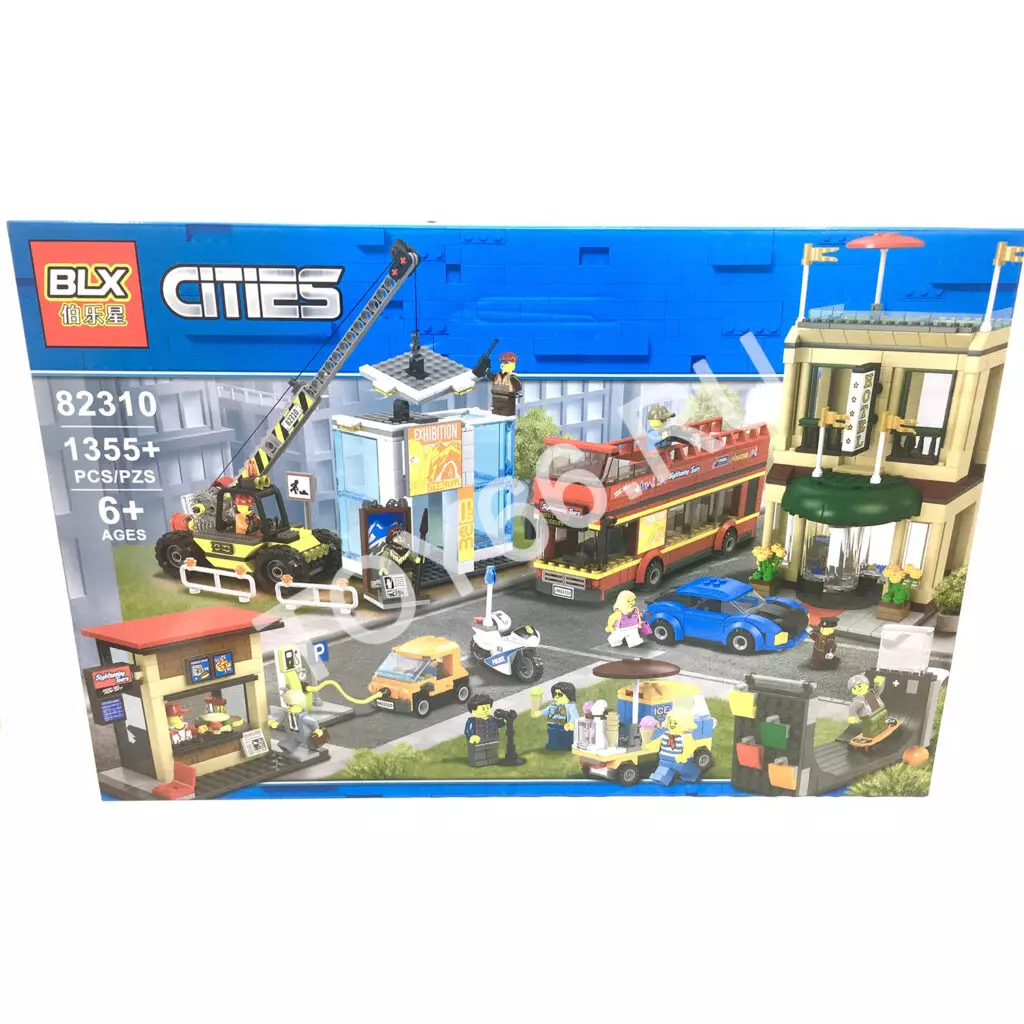 Конструктор Город 1355 дет. 82310 Конструктор Город 1355 дет. 82310