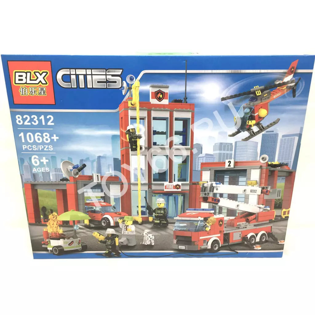 Конструктор Город 1068 дет. 82312