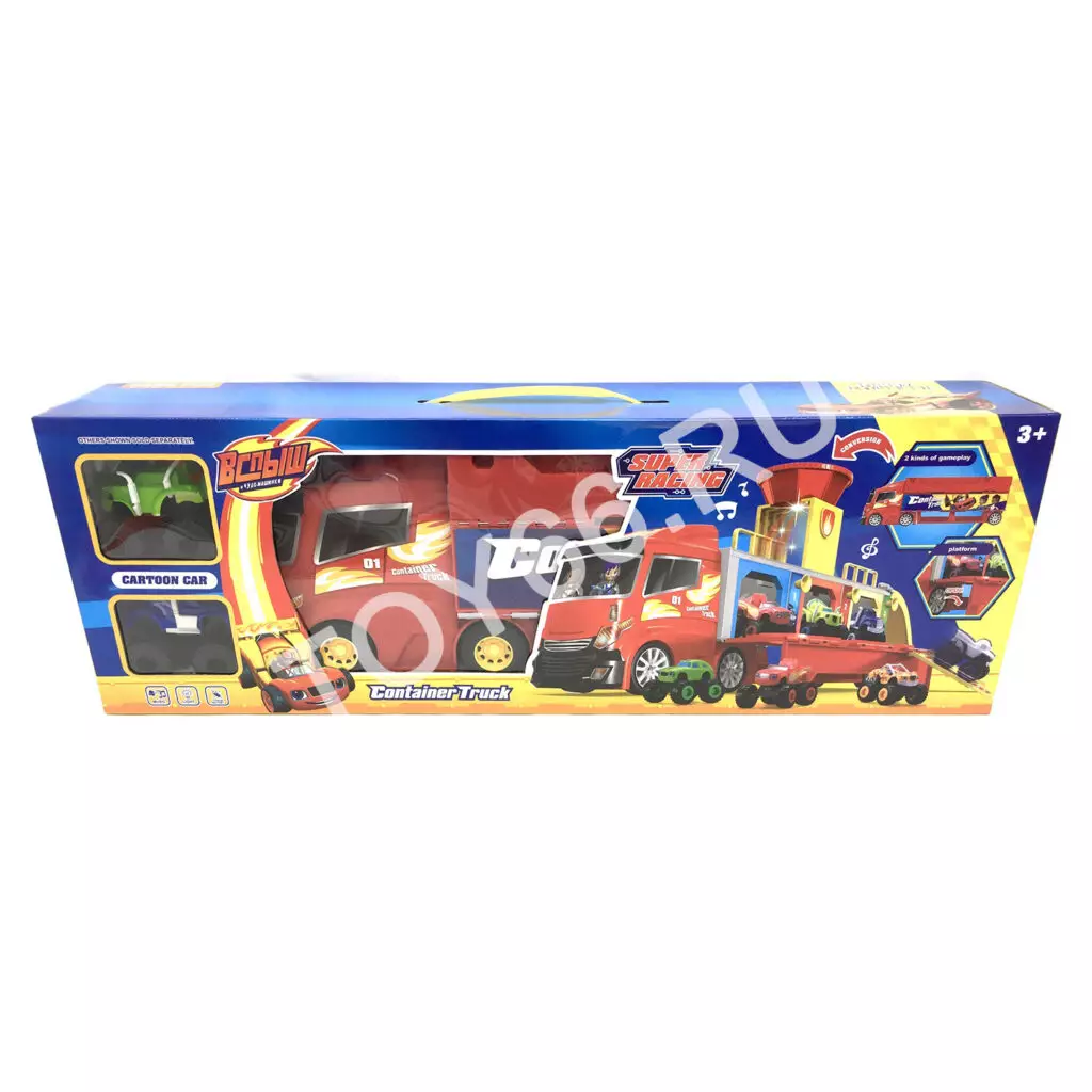 Машинки Вездеход автовоз (свет, звук) 828-81