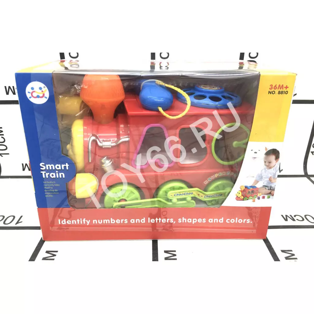 Логическая игрушка Паровозик 8810