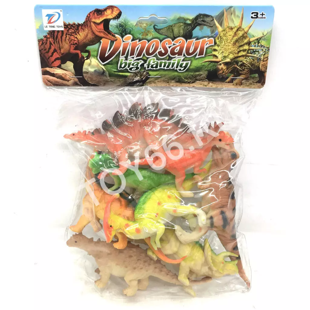 Динозавры в пакете 888B-3