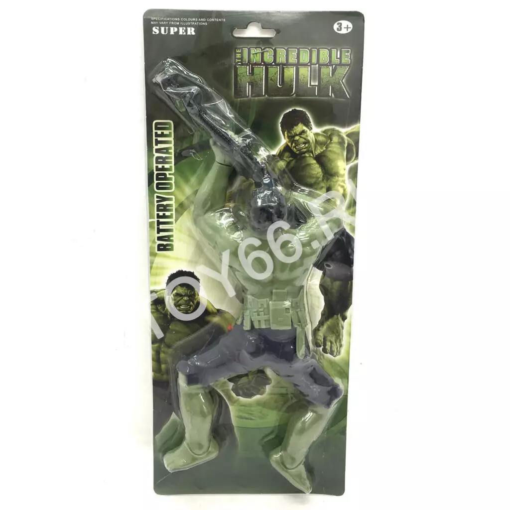 Супергерой Халк на блистере 9017