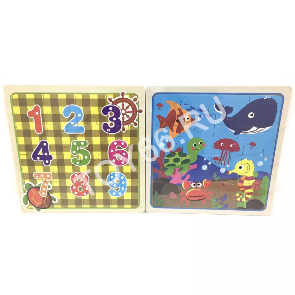 Деревянная игрушка Пазл свкладыш 92-21