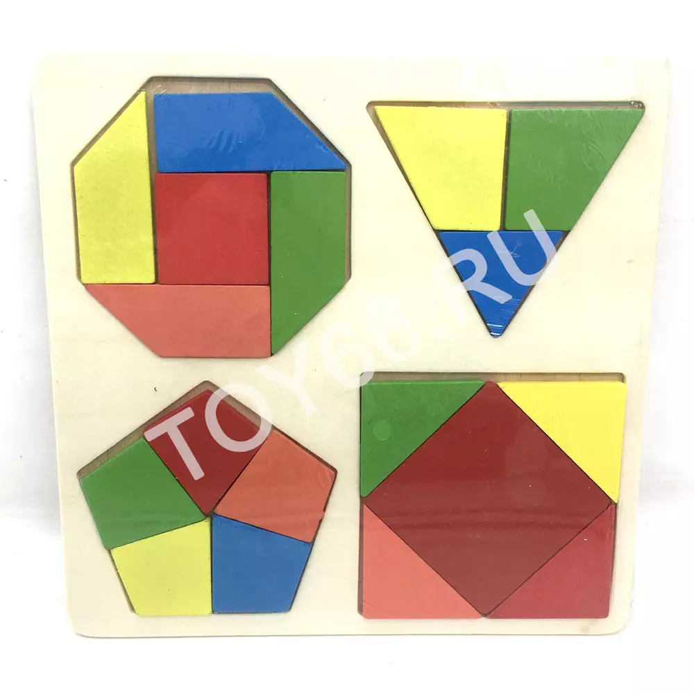 Деревянная игрушка вкладыш-Сортер фигуры 92-22