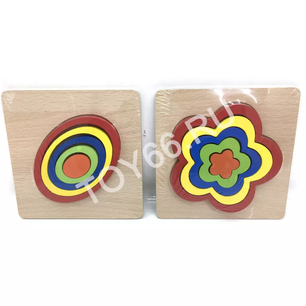 Деревянная игрушка вкладыш-сортер 92-23