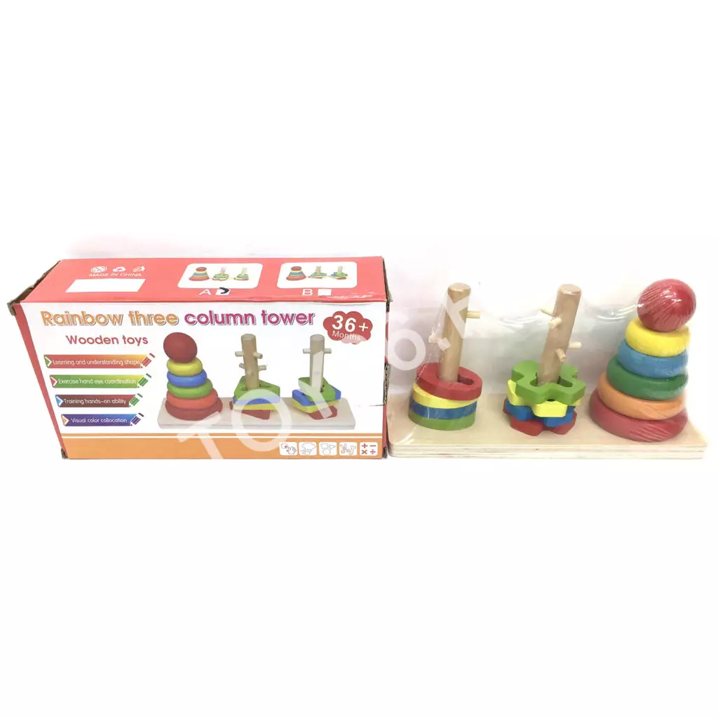 Деревянная игрушка Сортер ключики 92-28