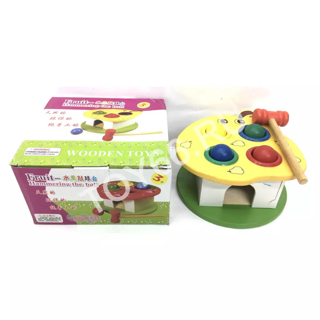 Деревянная игрушка Стучалка с молоточком 92-30