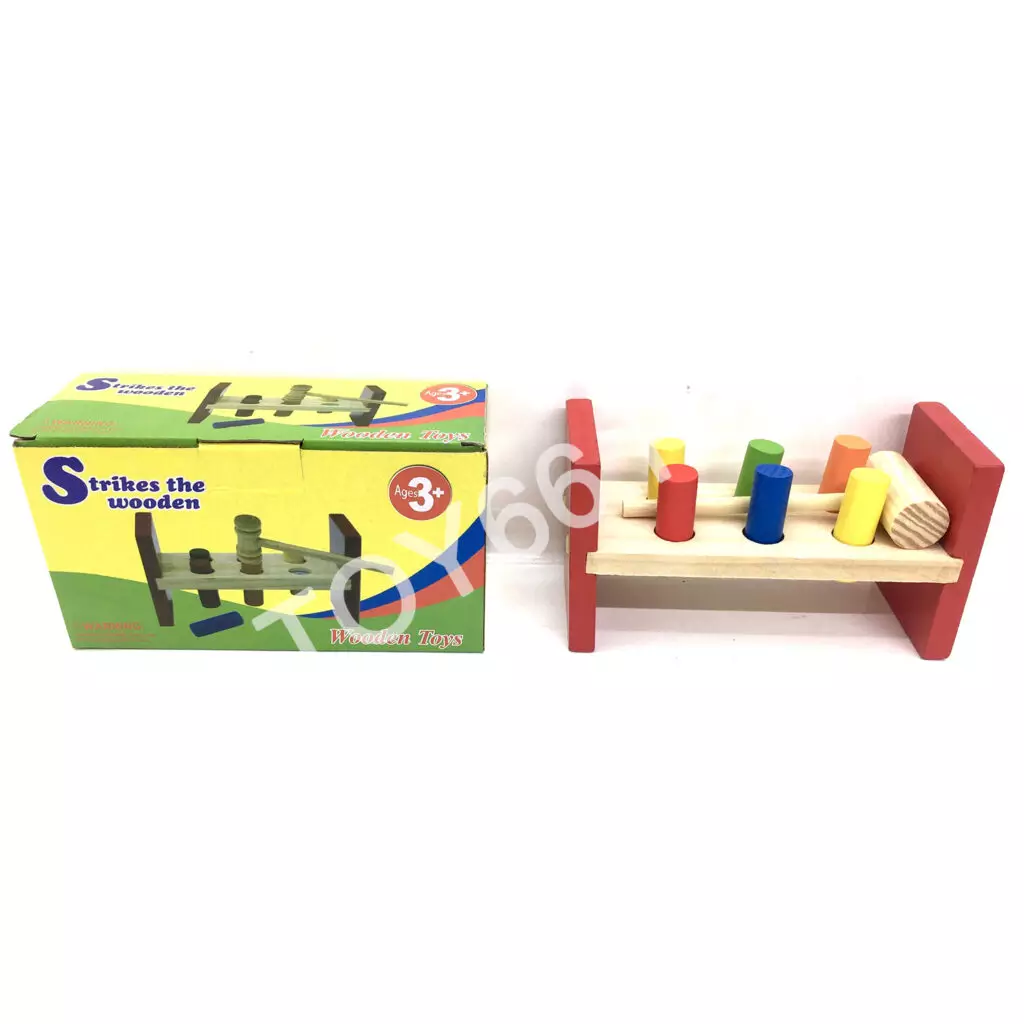 Деревянная игрушка Стучалка с молоточком 92-42