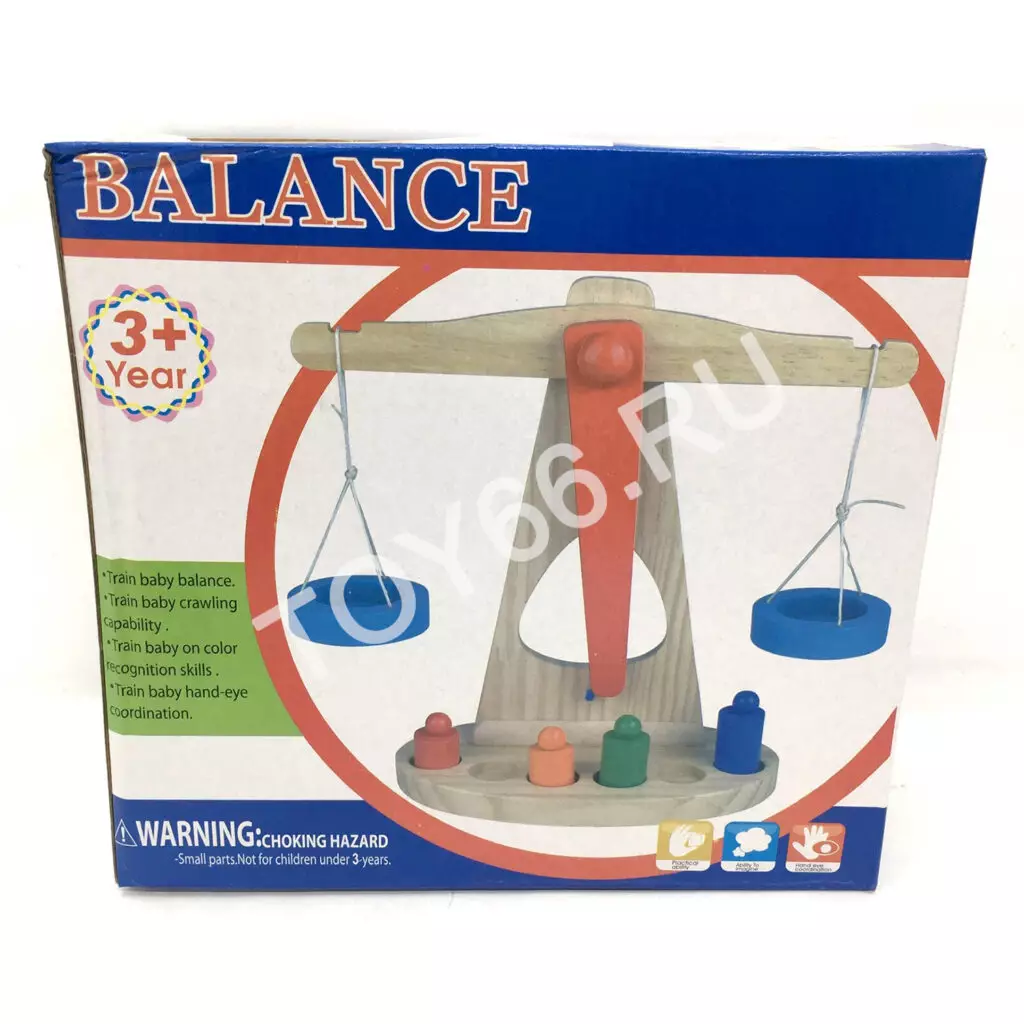 Деревянная игрушка Весы 92-44