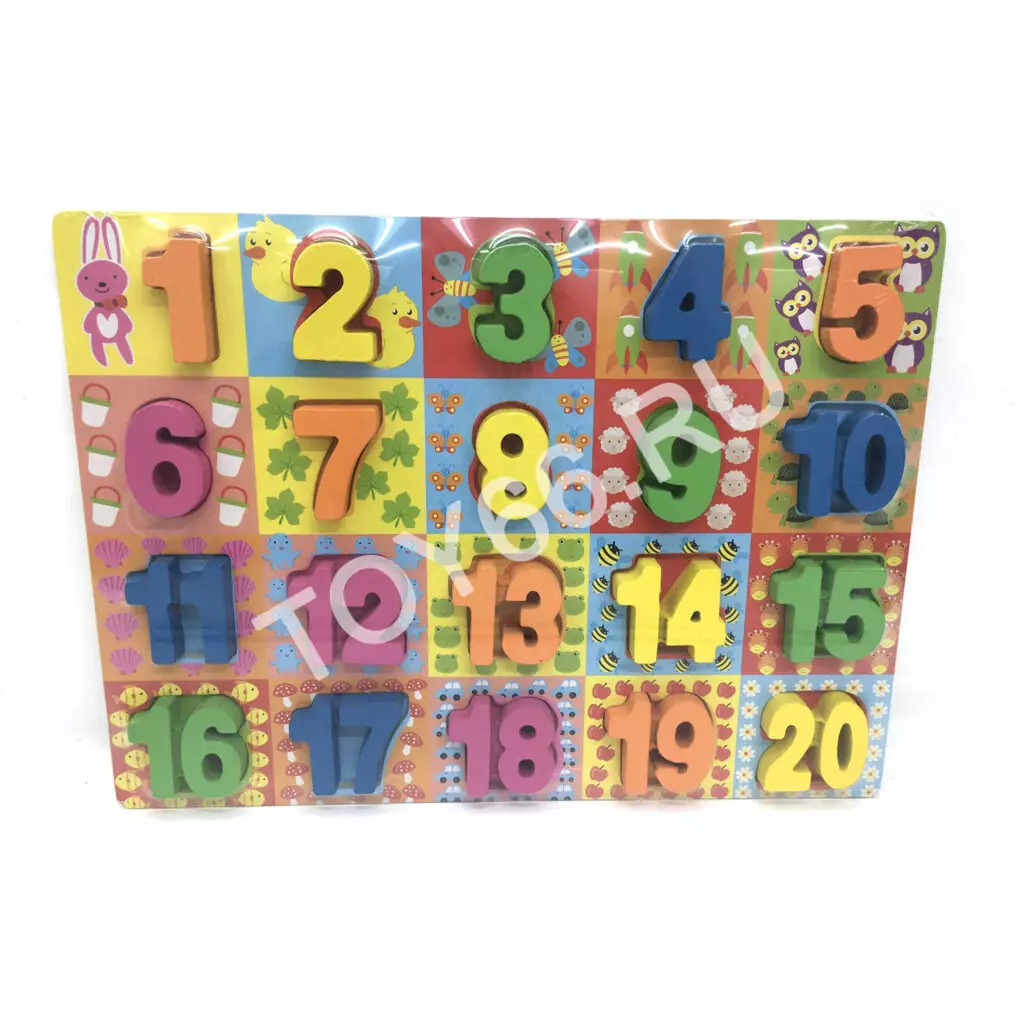 Деревянная игрушка Азбука Сортер 92-59