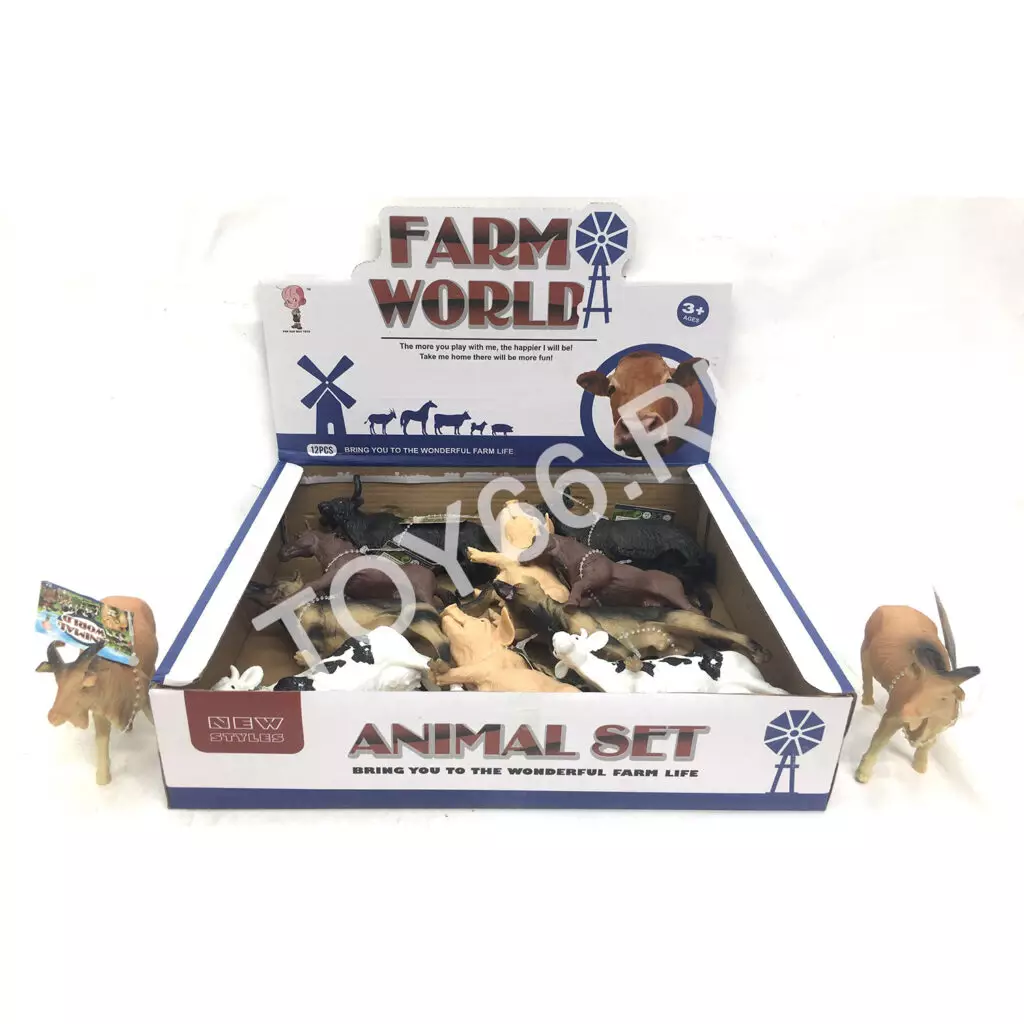 Домашние животные 12 шт. в блоке 929-67