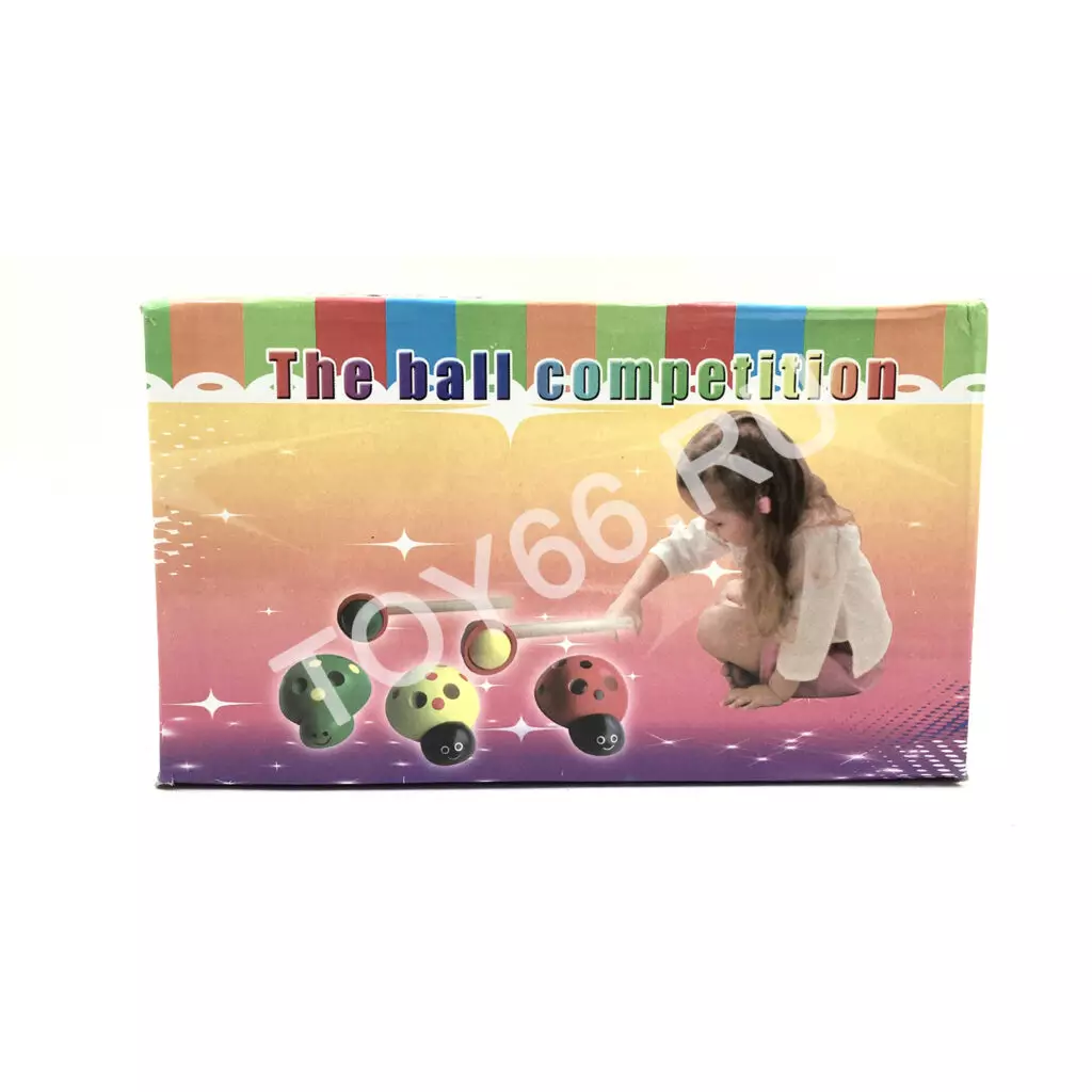 Деревянная игрушка стучалка-сортер с молоточком 93-69