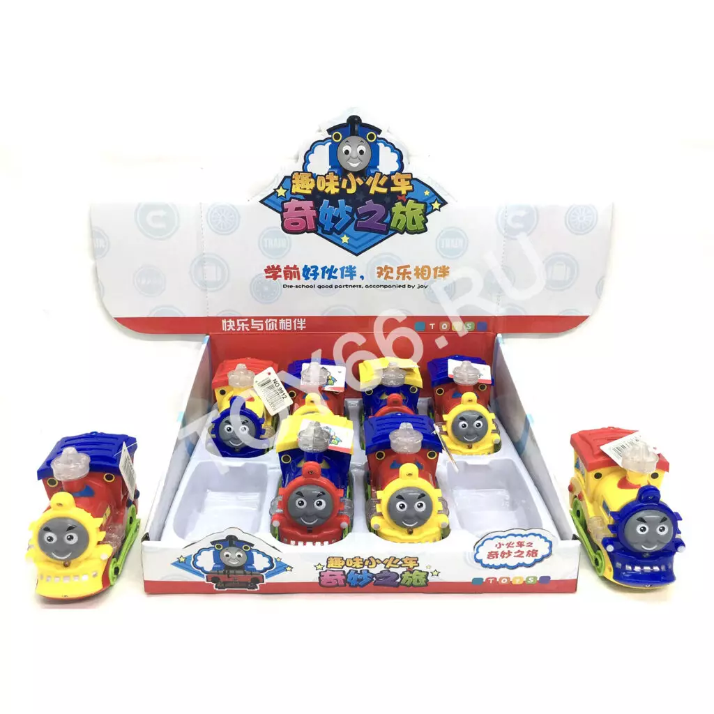 Паровозик 8 шт. в блоке 9912